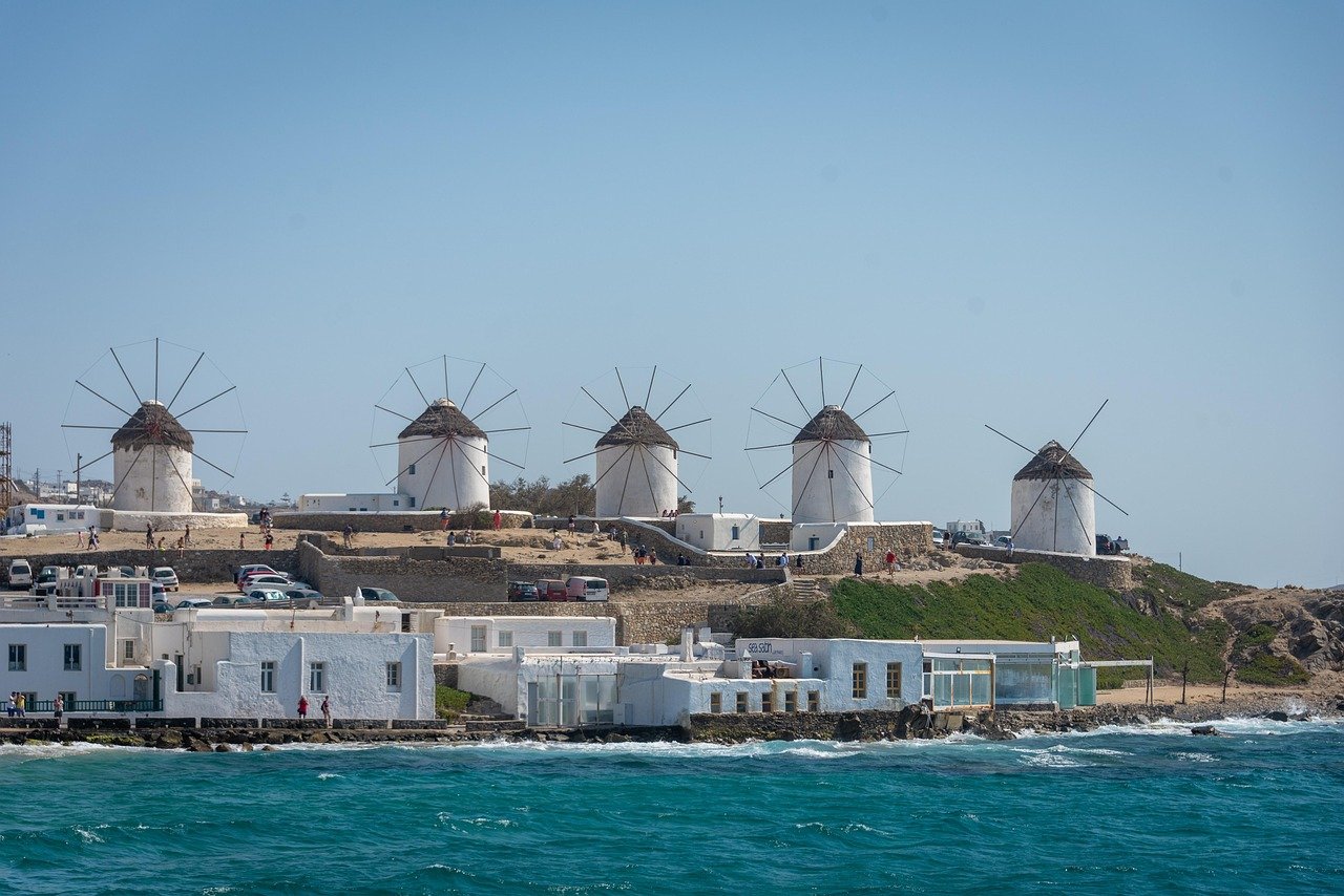 Mykonos - Imagem de Andrea Spallanzani por Pixabay